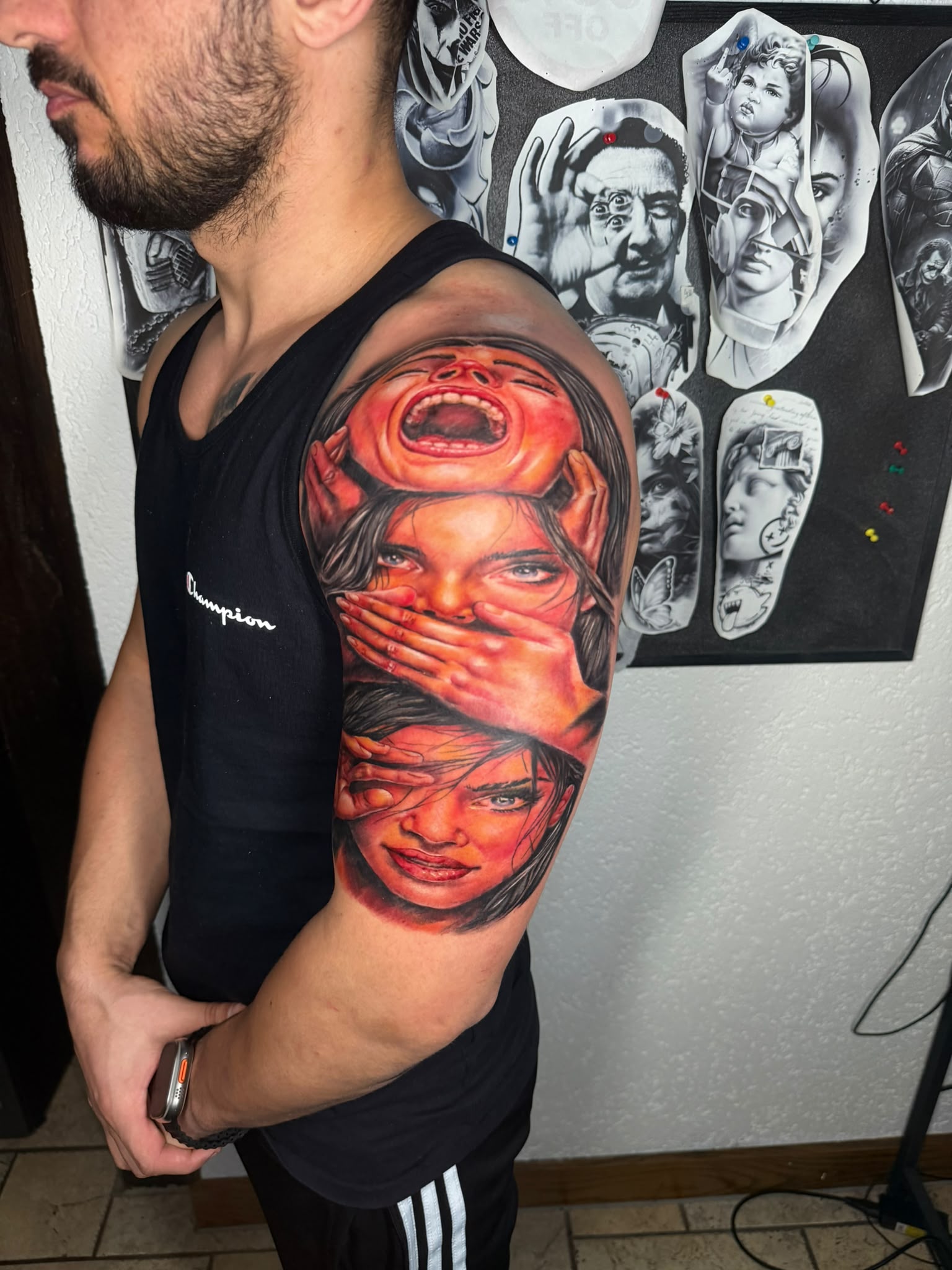 Porträts & Auge — Tattoo von Ciprian Grapa